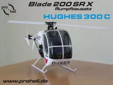 Rumpf Hughes 300C, Blade 200 sr x